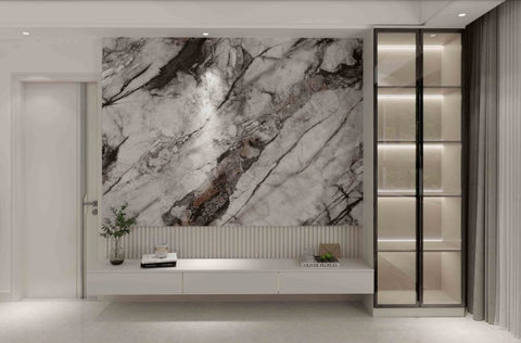SPC Wall Panel Harmony 280x60 cm - Brown Marble