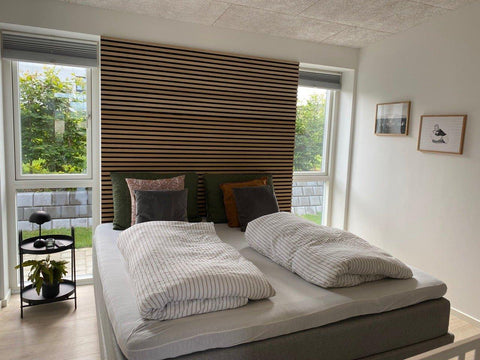 Acoustic Wood Panels 300x60 cm Harmony Premium - Light Oak - HomeHarmony.eu