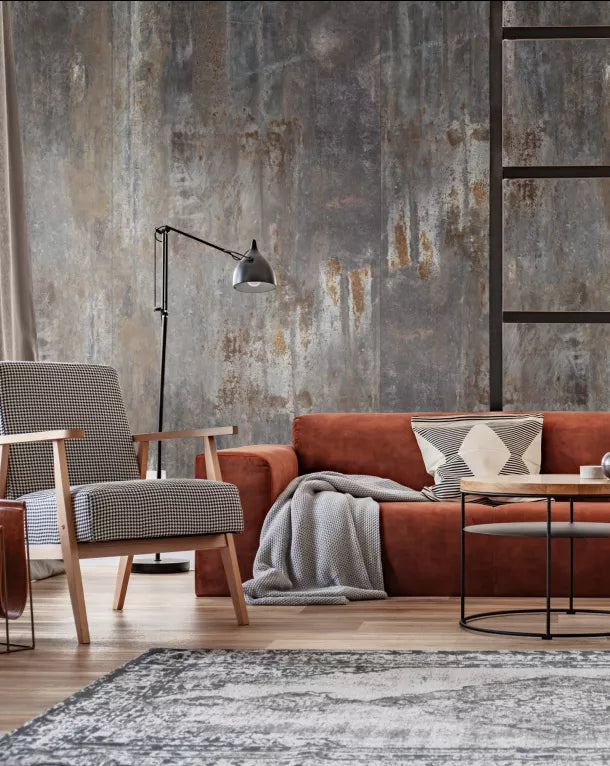 SPC Stenski Panel LUX 280x120 cm - Native Steel