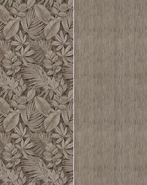 SPC Stenski Panel LUX 280x120 cm - Mink Plant B